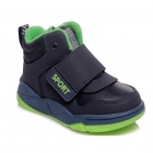 Детские демисезонные ботинки для мальчика, темно-синие (R006355421DB), WeeStep